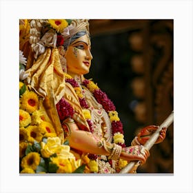 Lord Krishna 7 Canvas Print