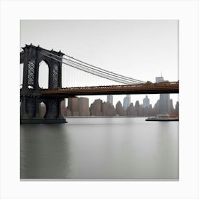 New York City Manhattan Bridge (4) Canvas Print