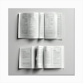 Open Book 1 Canvas Print