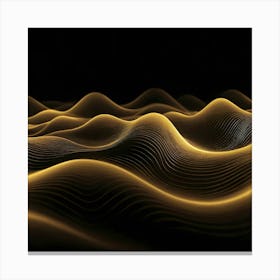 Wave Pattern Canvas Print