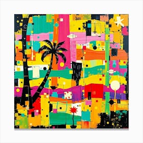 Palm Trees 5 Canvas Print