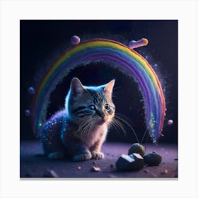 Cat Galaxy (79) Canvas Print