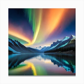 Aurora Borealis Canvas Print