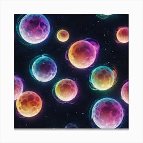 Colorful Spheres Canvas Print