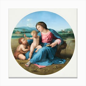 Madonna And Child 1 Canvas Print