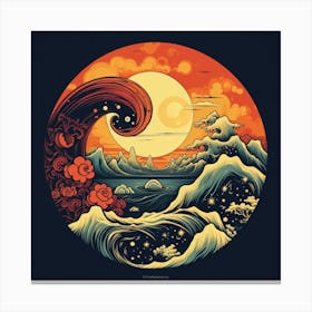 Great Wave 32 Canvas Print