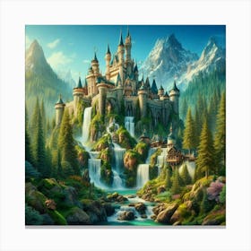 Disney Castle 4 Canvas Print