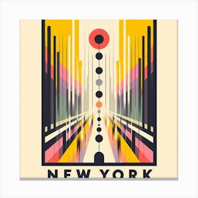 New York City Travel Poster 2 Canvas Print