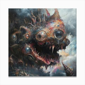 'The Monster' Canvas Print