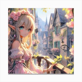 Anime Girl 13 Canvas Print