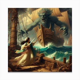 Swashbucklers 1 Canvas Print