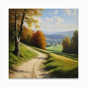 Dirt Road Canvas Print