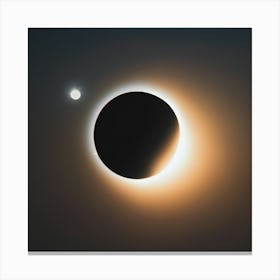 Eclipse Of The Sun 1 Canvas Print