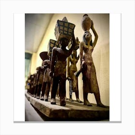 Egyptian Figurines 1 Canvas Print