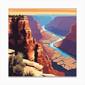 Grand Canyon 17 Canvas Print