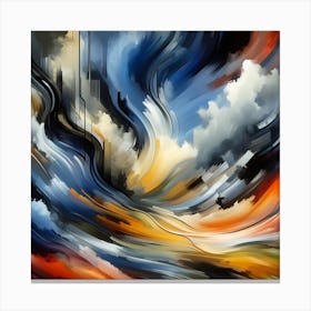 Abstract Painting 43 Canvas Print