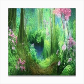 Fairytale Forest Canvas Print