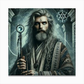 Shaman Rhael 1 Canvas Print