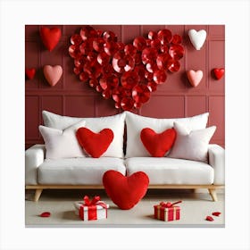 Valentine'S Day Canvas Print