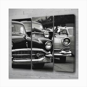 Classic Cars Canvas Print