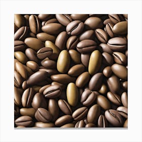 Coffee Beans 296 Canvas Print