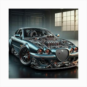 Jaguar Xkr 1 Canvas Print