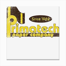 Primatech Paper Company Canvas Print