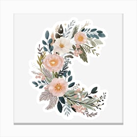 Floral C Canvas Print