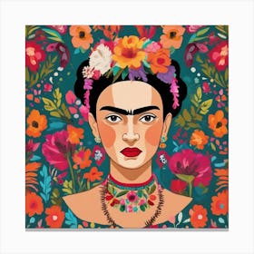 Frida Kahlo 104 Canvas Print