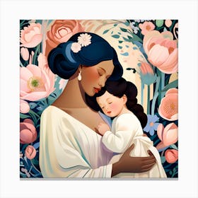 Mother Day 03 Canvas Print