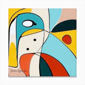 Picasso style Canvas Print