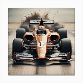 Racing Car Created by using Imagine AI Art 1 Canvas Print