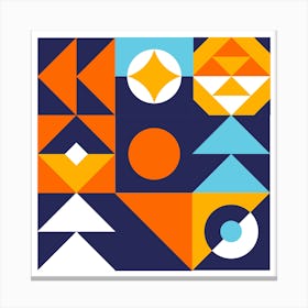 Geometric Shapes 9 Canvas Print