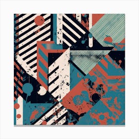 Abstract Geometric Pattern 5 Canvas Print