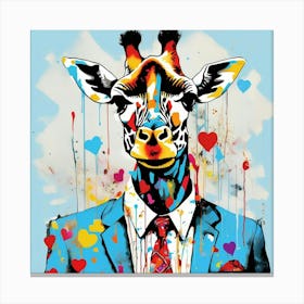 Giraffe 8 Canvas Print