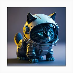 Cat Astronaut (58) Canvas Print