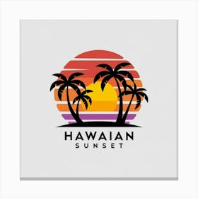 Hawaiian Sunset Canvas Print