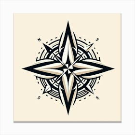 Compass Canvas Print