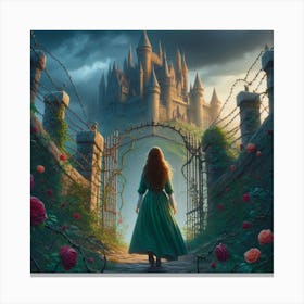 The Beast's castle Canvas Print