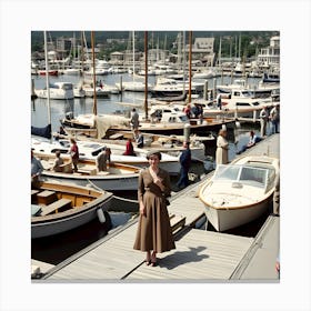 The Old Marina ~Reality Reimagined 19 Canvas Print