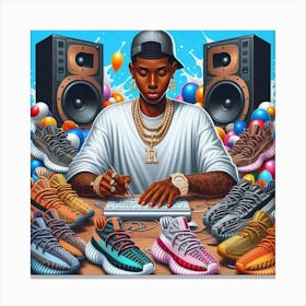 Yeezy Canvas Print