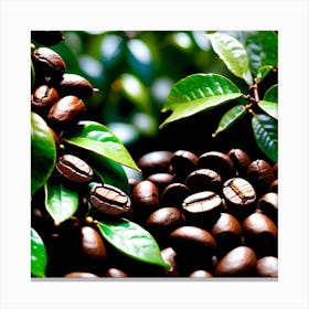 Coffee Beans 18 Canvas Print