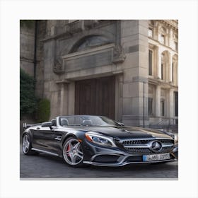 Mercedes Slk Roadster Canvas Print