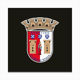 S.C. Braga Logo Wall Art 25 Canvas Print