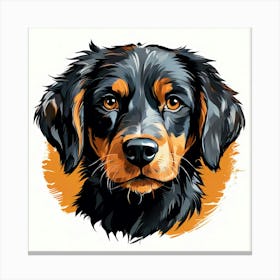 Rottweiler 2 Canvas Print