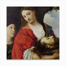 Venus And Judas Canvas Print