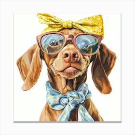 Dachshund 38 Canvas Print