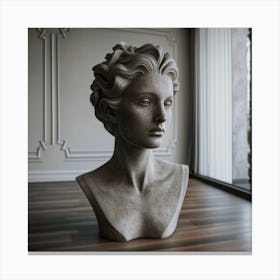Bust Of A Woman 20 Canvas Print