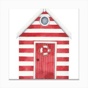 Beach House Canvas Print