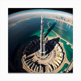 Burj Khalifa Canvas Print